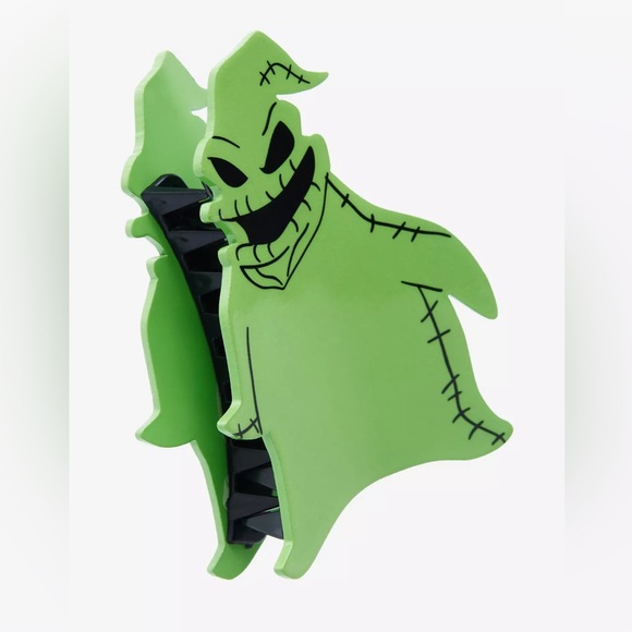 Disney Nightmare Before Christmas Oogie Boogie Glow-In-Dark Claw Hair Clip NWT - Picture 2 of 4
